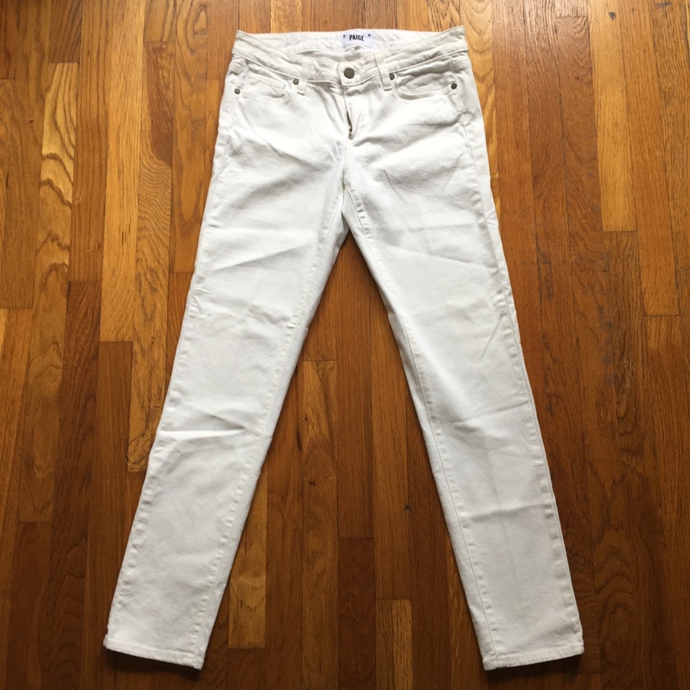 Paige Skyline Ankle Peg Jeans